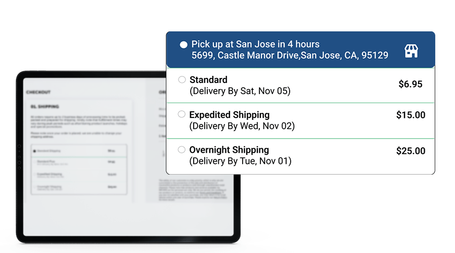 Fenix calculate EDDs for all shipping options